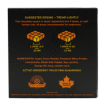 Room 920 - Mushroom Chocolate Bar - Milk Chocolate Orange - 3 grams | Mushrooms Online Canada