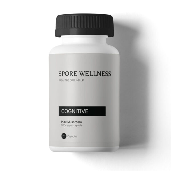 Spore Wellness - Microdose Capsules - Cognitive - 25 Capsules (500mg per cap) | Mushrooms Online Canada