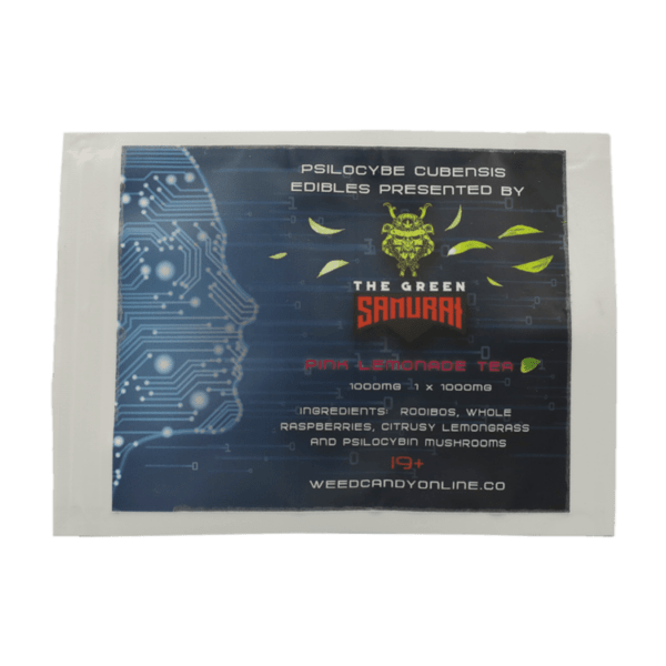 The Green Samurai - Pink Lemonade Tea - 1000mg | Mushrooms Online Canada