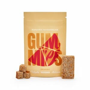 Euphoria Psychedelics – Orange Gummy 1000mg | Mushrooms Online Canada