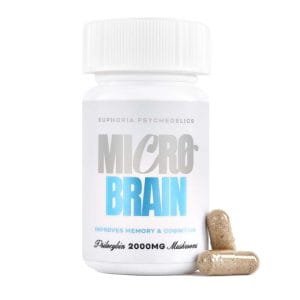 Euphoria Psychedelics – Micro Brain Capsules - (100mg X 20 Capsules) | Mushrooms Online Canada