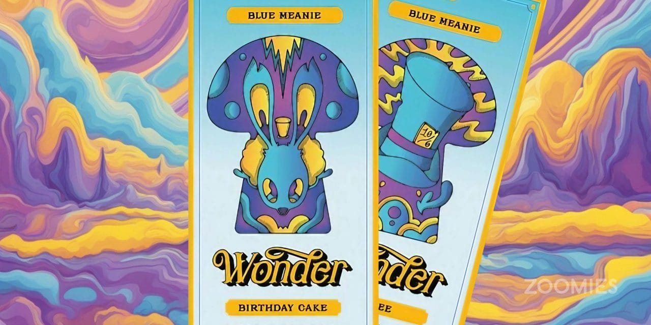 Wonder - Blue Meanies Chocolate Bar - Milk Chocolate | Mushrooms Online Canada