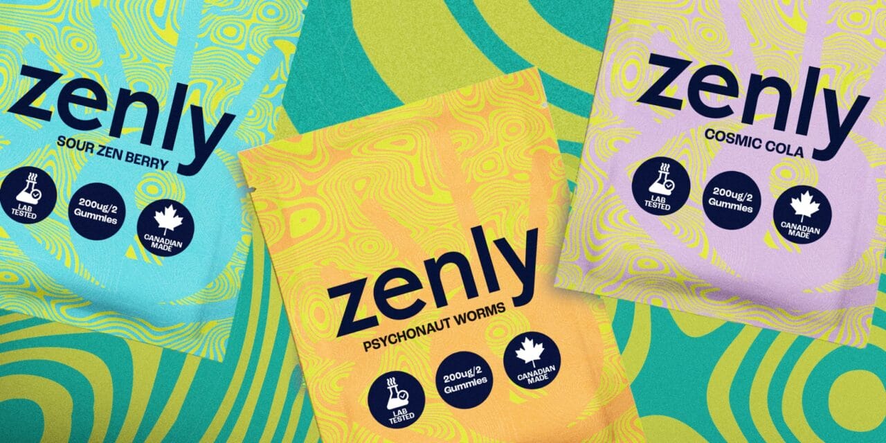 Zenly - LSD Gel Tabs - 600ug (100ug per tab) | Mushrooms Online Canada